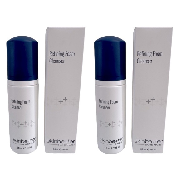 SKINBETTER SCIENCE Refining Foam Cleansers, NEW, Full Size 5 OZ. INCLUDES 2 - Picture 1 of 9